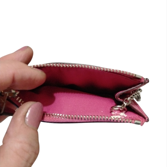 Coach Pink and Silver Clutch Wristlet - Picture 9 of 12